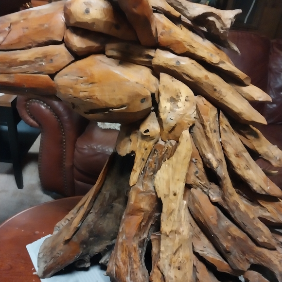 Hand made master crafted driftwood horse 3ft t x 36'l x18'w.driftwood brown - Picture 10 of 16
